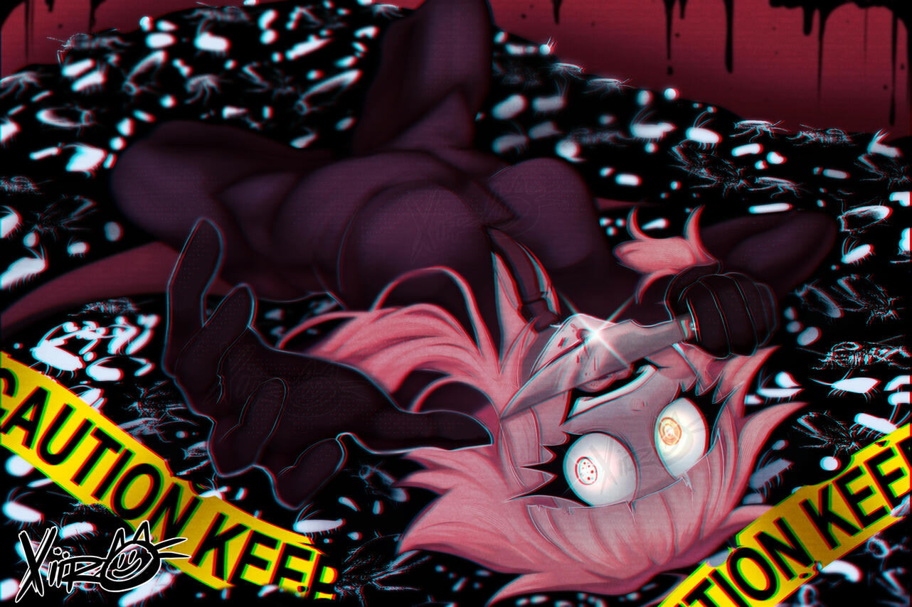 YOU ROACHES!! Illustration of Luluyam's character, Lulu!
